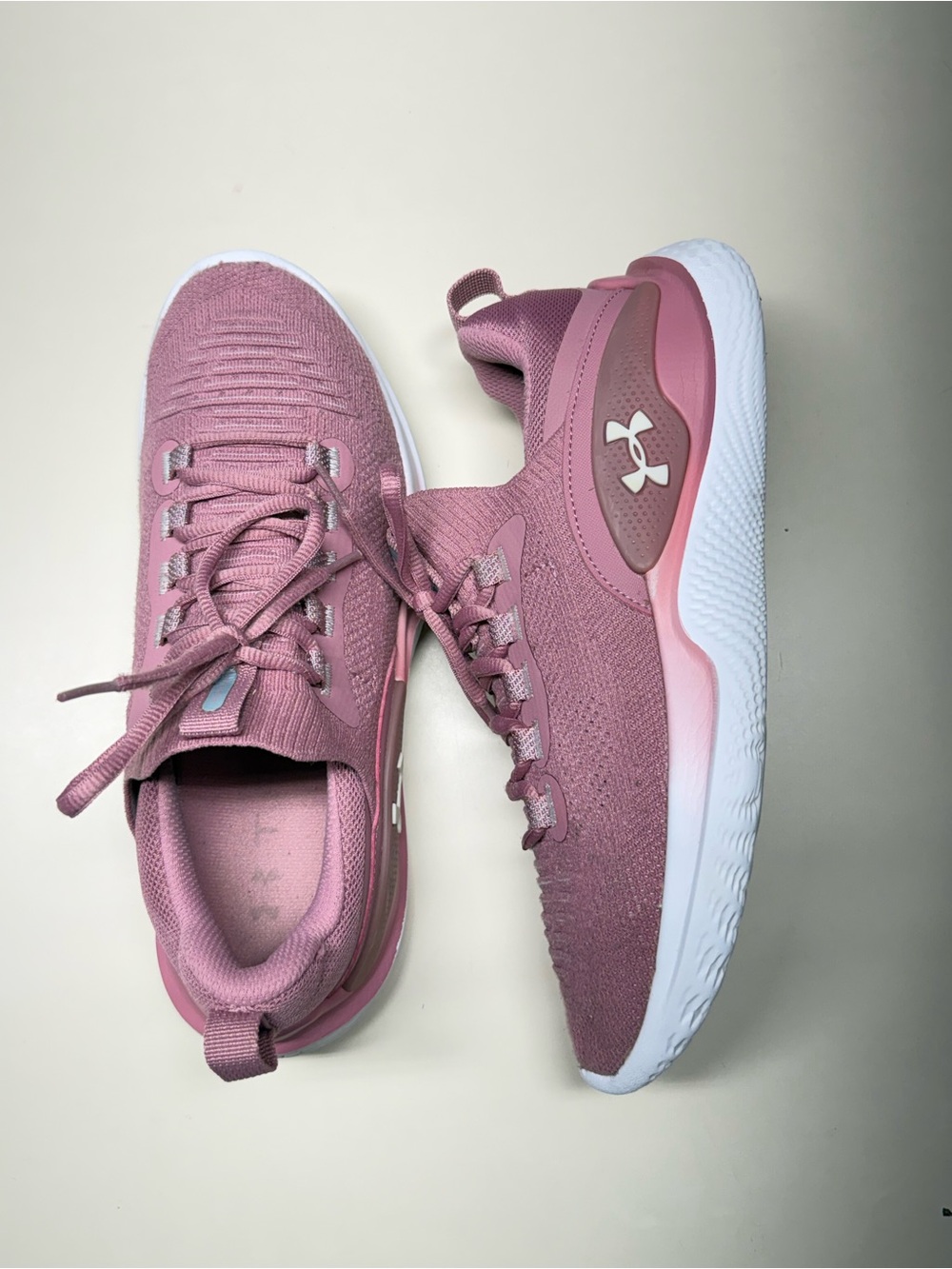 Under Armour Flow Dynamic "Pink Elixir/White" Sneakers 3026107-600